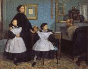Edgar Degas The Belleli Family Germany oil painting artist